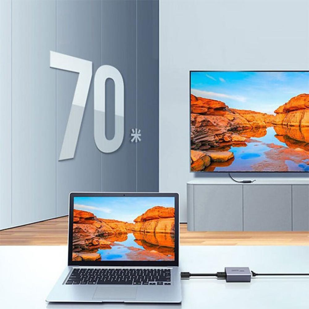 UGREEN CM455 (20519EU) | HDMI Over Ethernet Extender | 1080P | 70 Meter