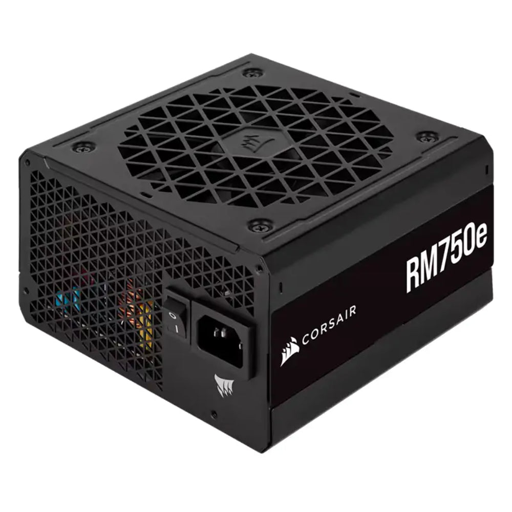 Corsair RM750e 80 PLUS Gold PSU | Fully Modular 750W Power Supply for Quiet, Efficient Builds (UK)