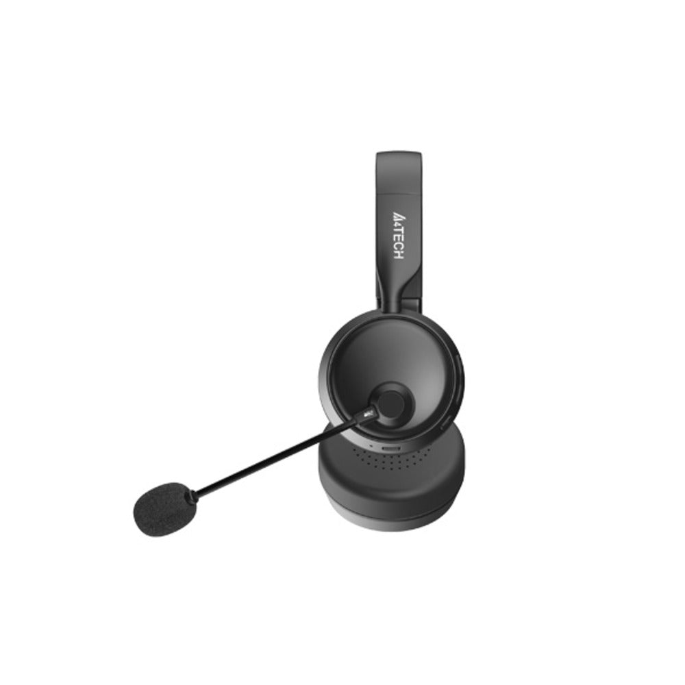 A4Tech BH235 | Wireless Bluetooth 5.3 Headset with ENC Mic | 55H Playback, 40mm Drivers, Foldable Design