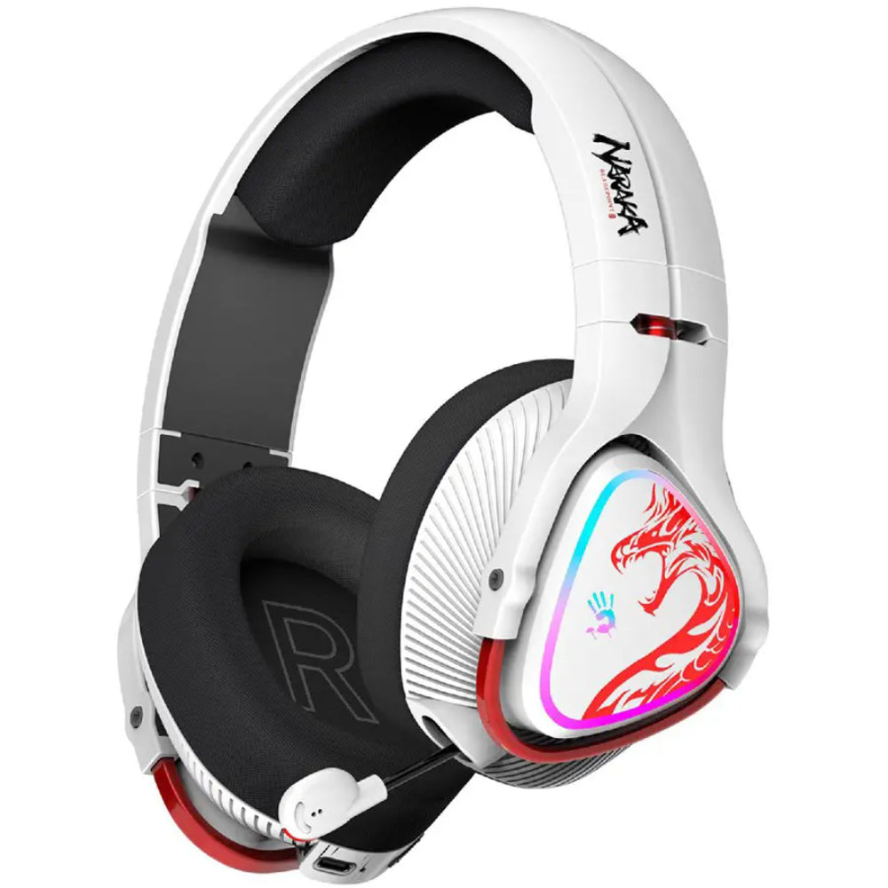 Bloody MR720 | Multi‑Mode RGB Gaming Headphone – Naraka/Black Edition