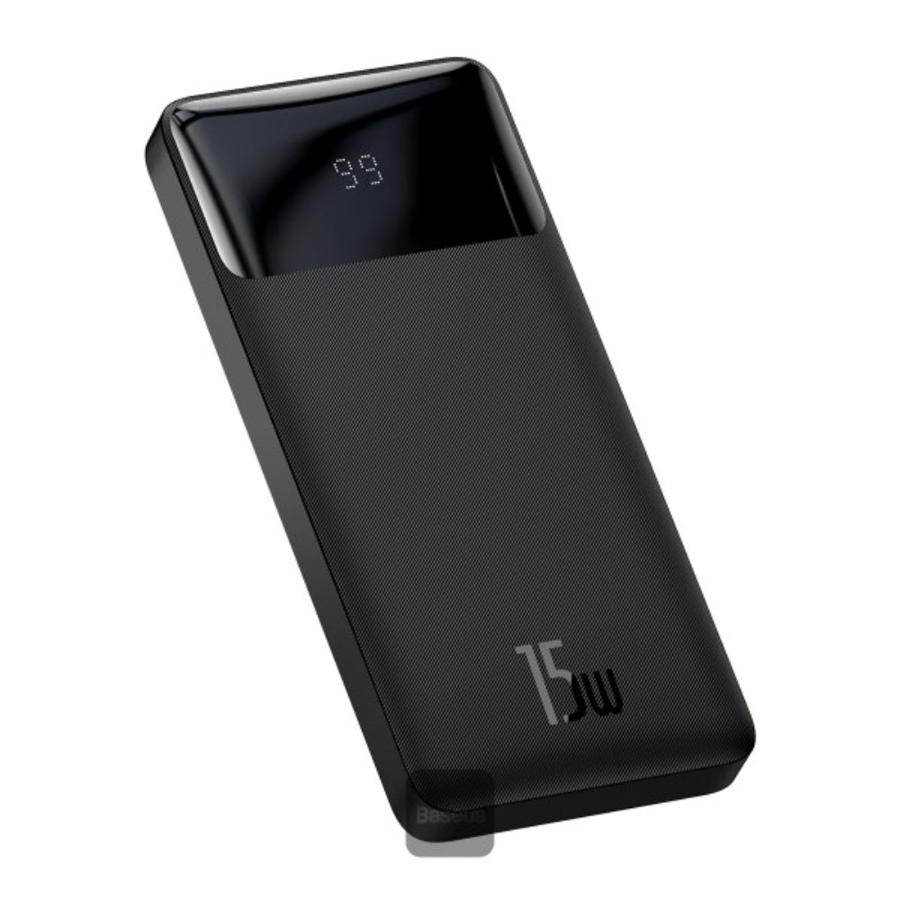Baseus Bipow | Digital Display Power Bank 10000mAh 15W – Black