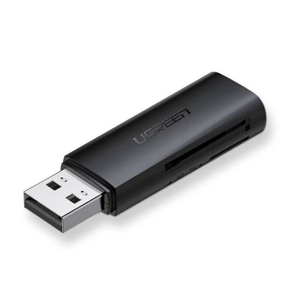 UGREEN 60722 | USB 3.0 Multi-Function Card Reader | SD / MicroSD / CF / MS | 5Gbps High-Speed Transfer | Plug & Play | For Laptop, PC, MacBook, Camera, Android Devices