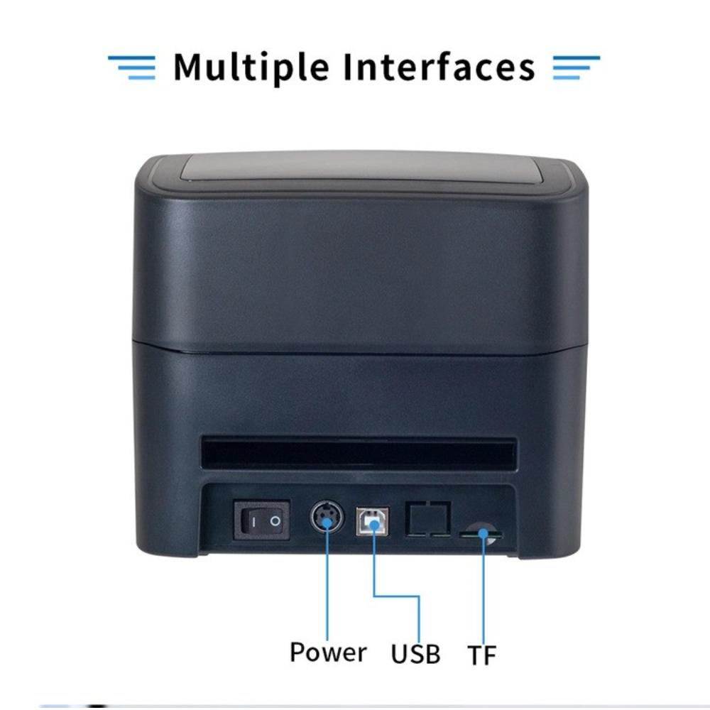 Speed-X SP-700U | 4-Inch Thermal Receipt & Label Printer | USB Interface | 203 DPI | 152mm/s Print Speed