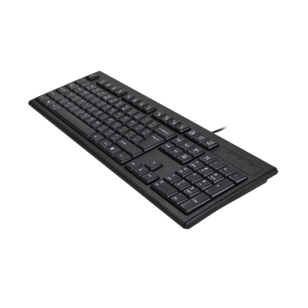 A4Tech KRS-83 | USB Wired Keyboard, Slim Design, Spill-Resistant, Quiet Typing