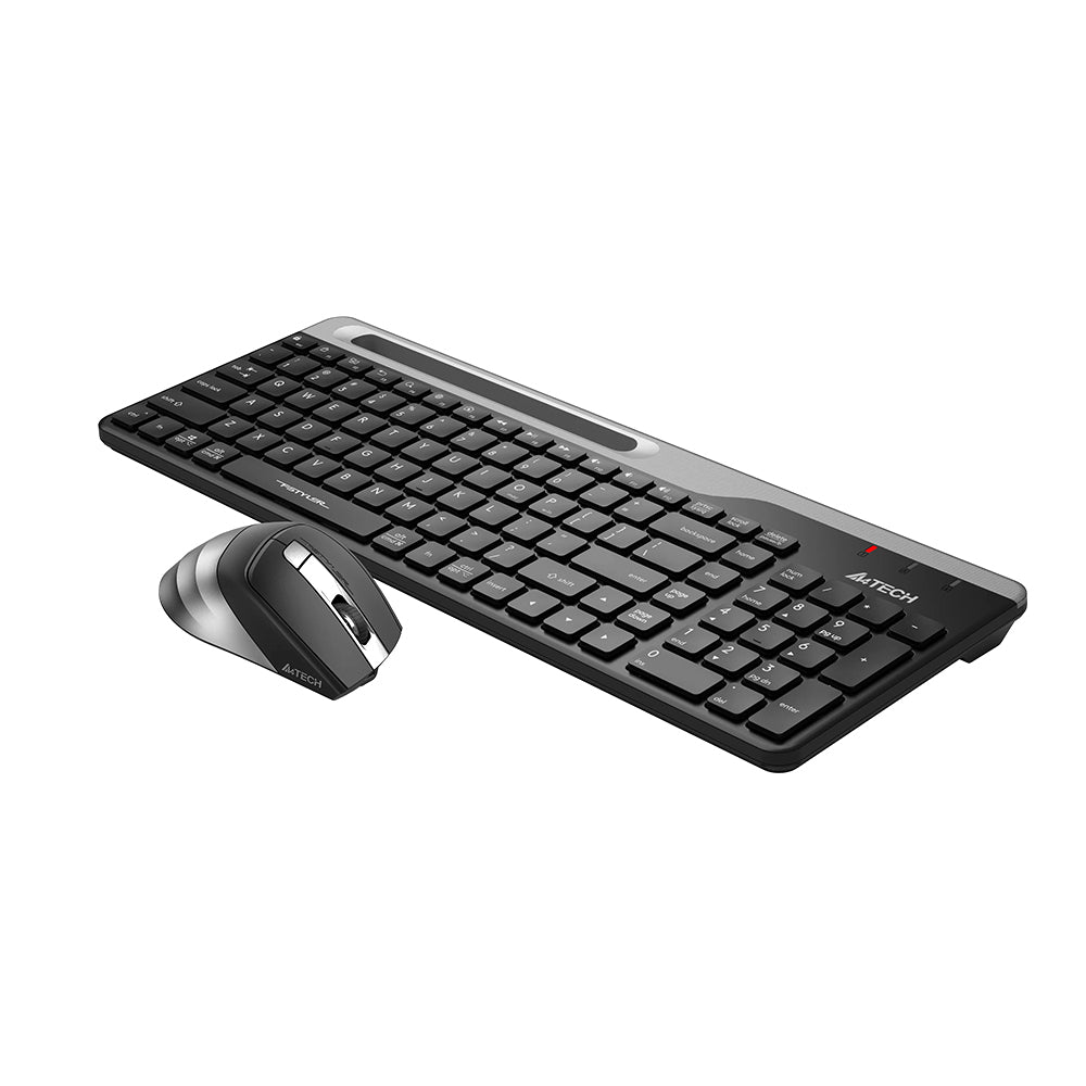 A4Tech FStyler FB2535CS | Bluetooth & 2.4G Wireless Keyboard & Mouse Combo, Multi-Device, Slim Design