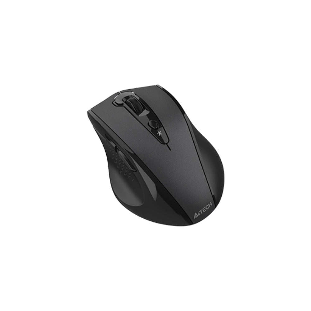 A4Tech G7-810S Air2 Wireless Mouse | 2.4GHz USB, 2000 DPI, Anti-Interference, Ergonomic Design, Black