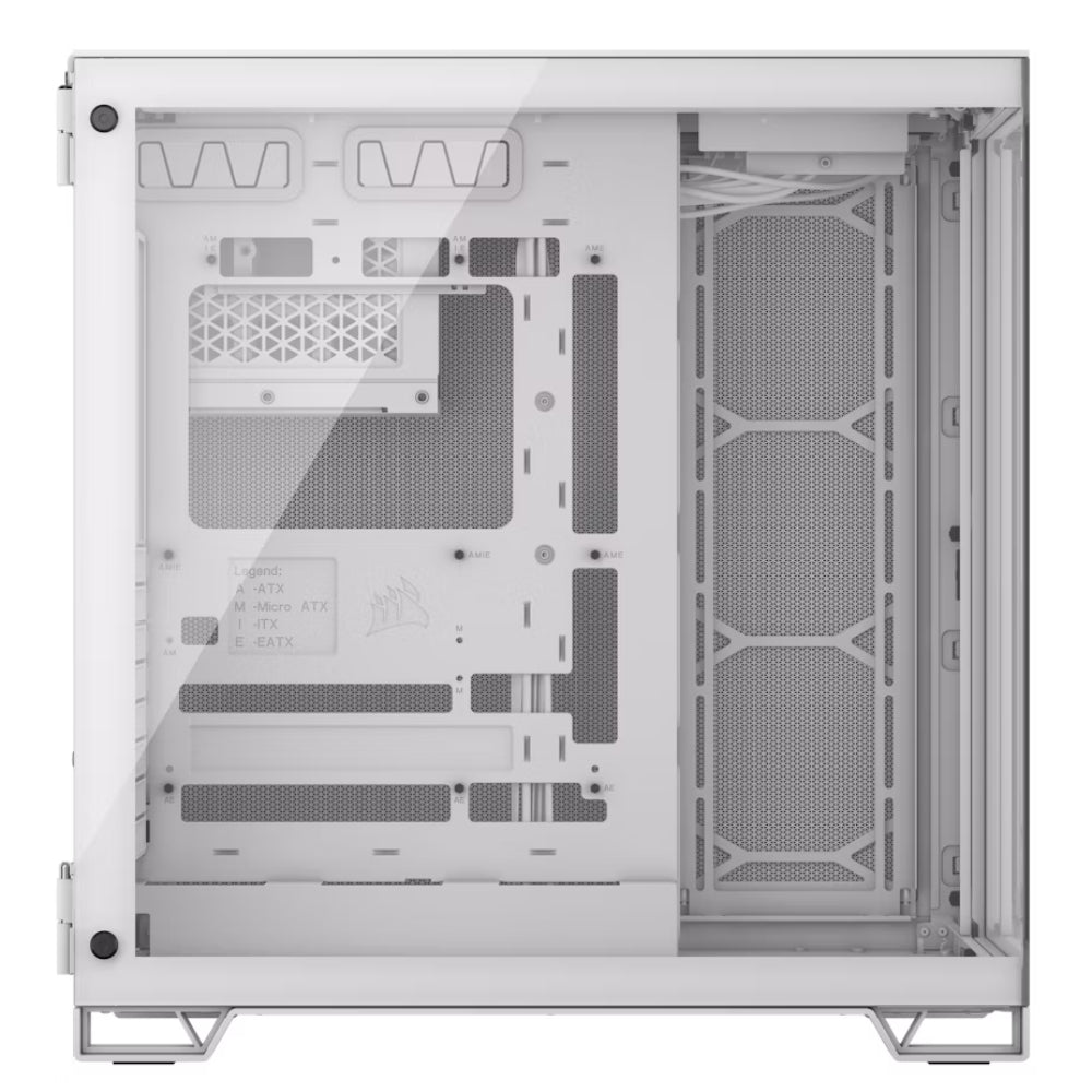 CORSAIR 6500X Mid-Tower Dual Chamber PC Case | Advanced Cooling | Modern Dual-Chamber Design