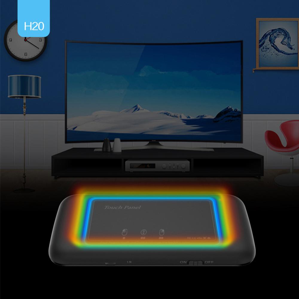 H20 Universal Mini Backlight Touchpad Wireless Keyboard Air Mouse Controller