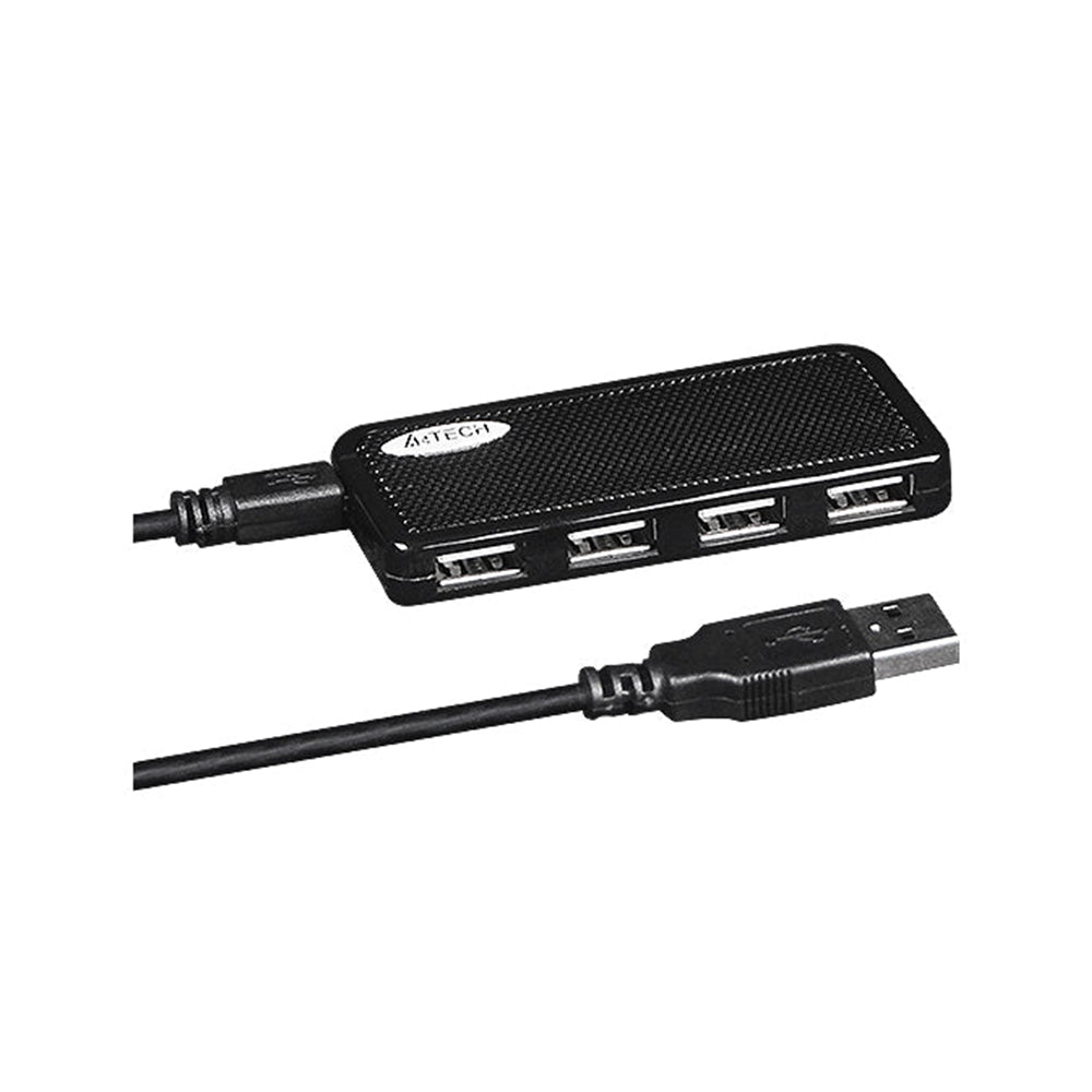 A4Tech HUB-64 | USB 2.0 Hub (4 Ports, 480 Mbps, 150cm Cable)