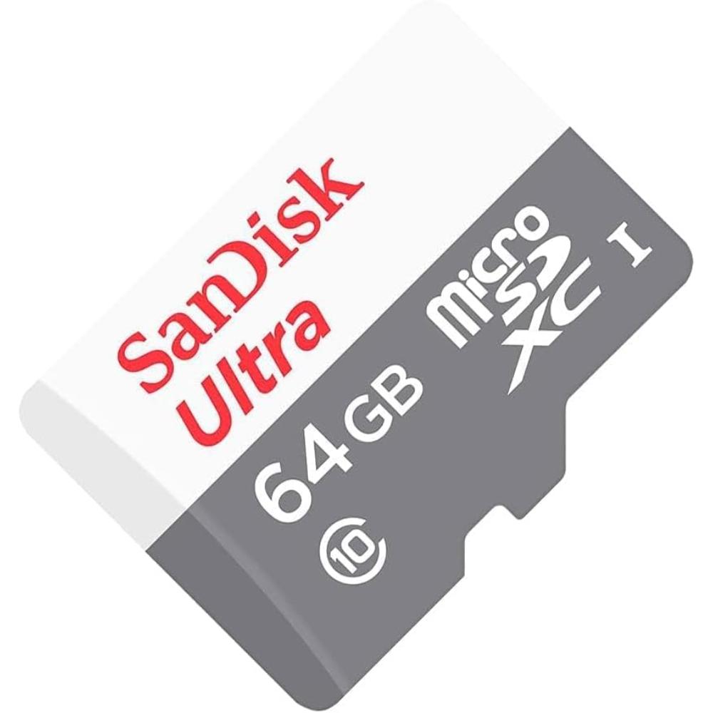 SanDisk Ultra microSDHC™ / microSDXC™ UHS-I Memory Card | Up to 100MB/s | Class 10 | Full HD Recording | Android Compatible