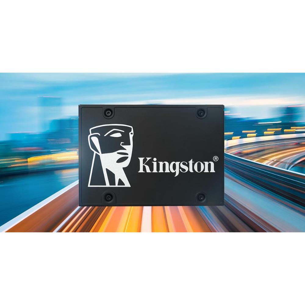 Kingston KC600 | 2.5" SATA III SSD, 550MB/s Read, 520MB/s Write, AES 256-bit Encryption | 256GB