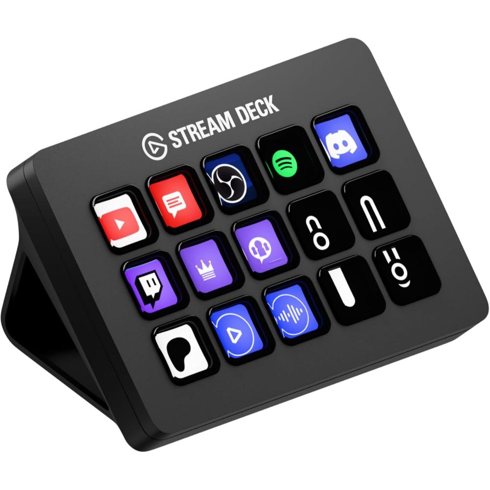 Elgato Stream Deck (15-Key) | Customizable Control Pad | LCD Keys