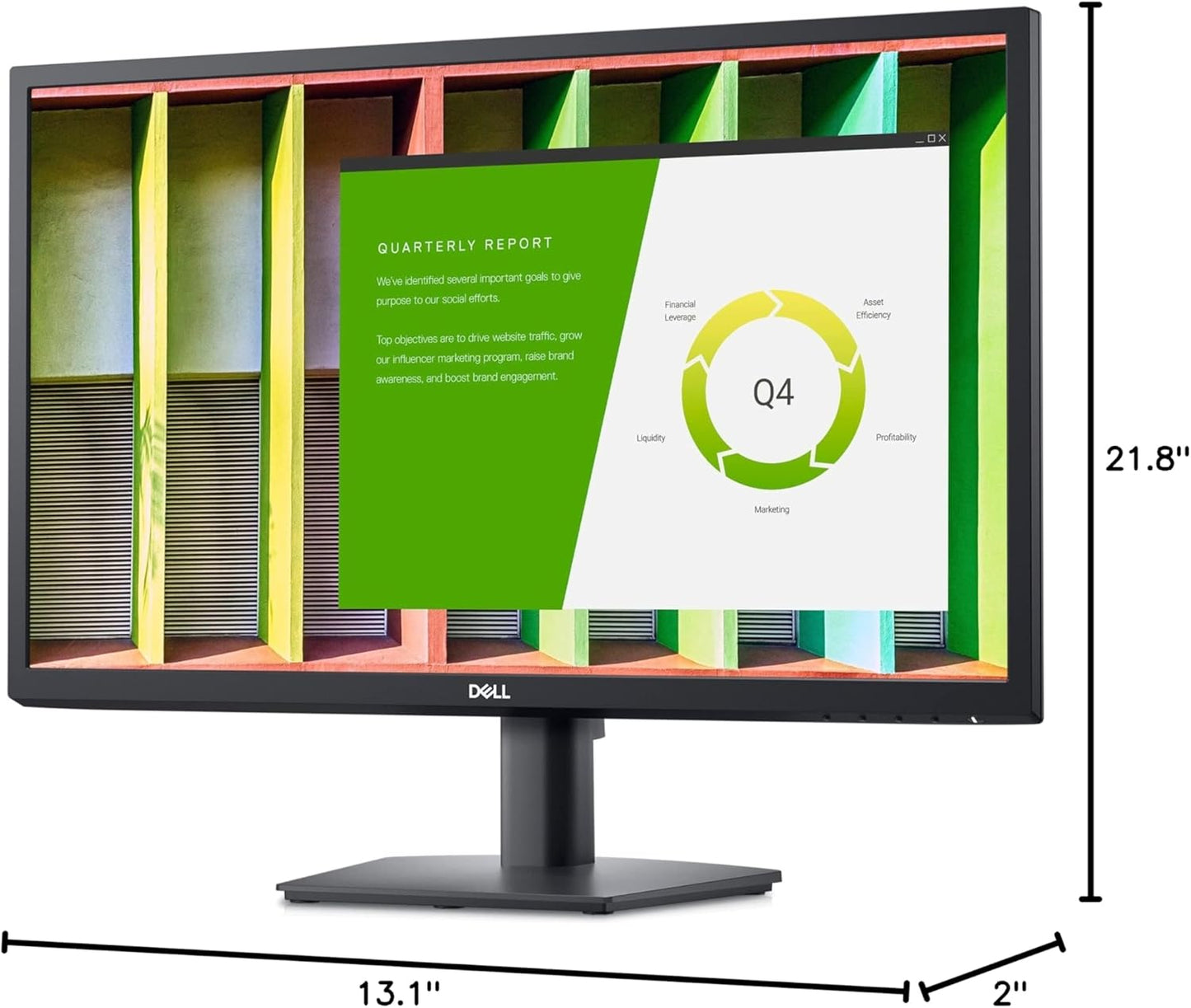 DELL E2422H | 23.8-Inch Full HD Monitor