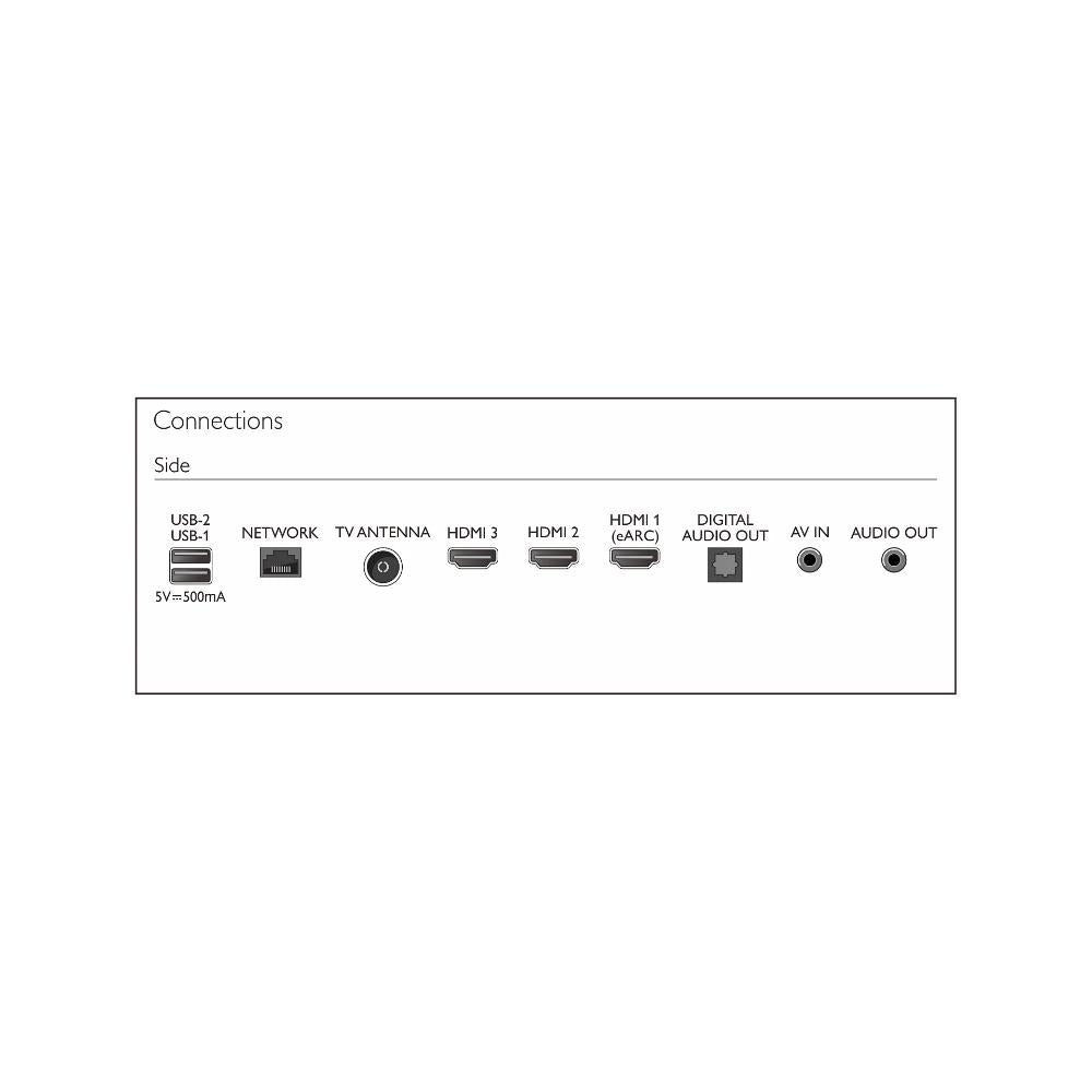 Philips 65PQT8169/98 | 65" 4K UHD QLED Google TV with Dolby Vision & Atmos