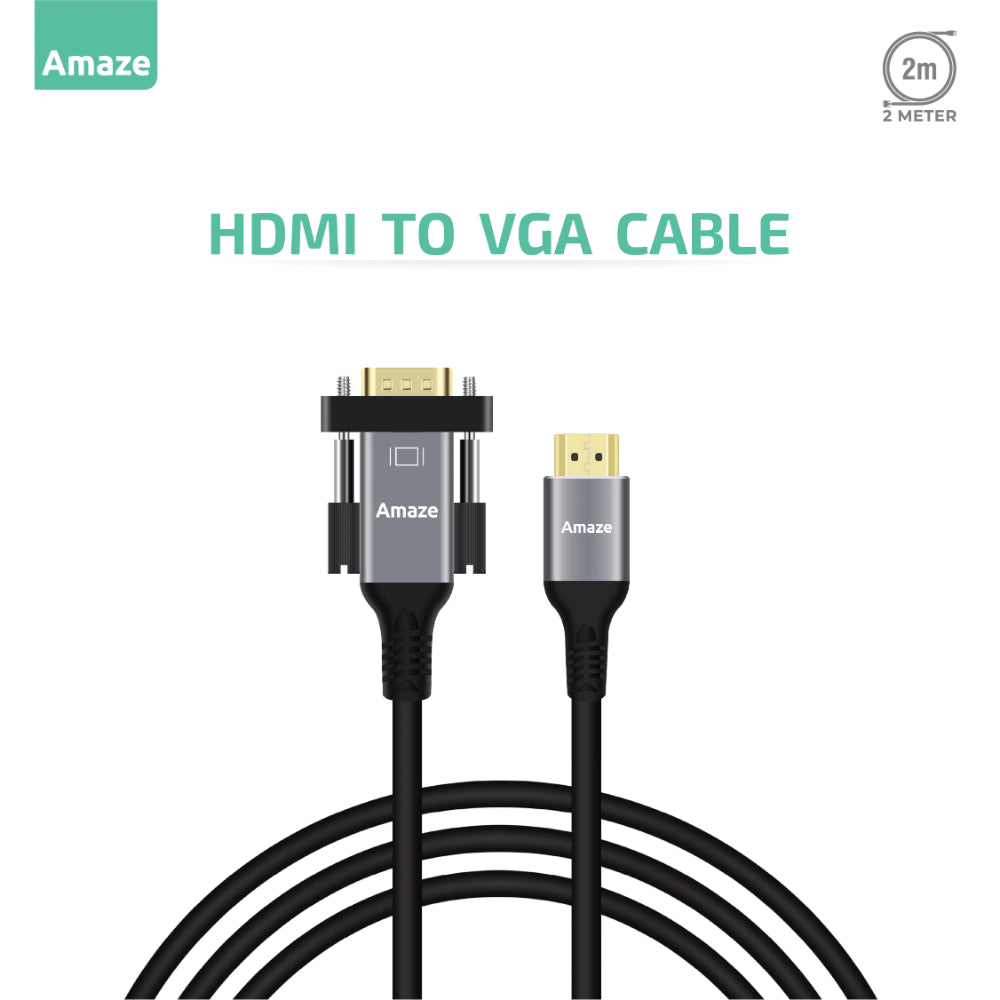 Amaze HDMI to VGA Cable | Model A825