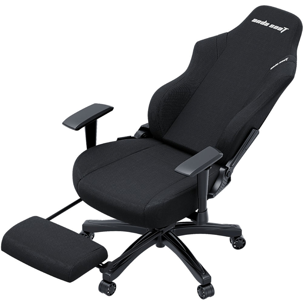 AndaSeat Luna Pro Gaming Chair with Footrest | Ergonomic Reclining | Folding Recliner Seat | Neck & Lumbar Support | Heavy-Duty Frame | ADULT SIZE