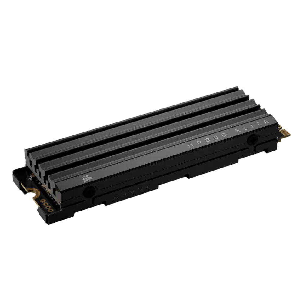 CORSAIR MP600 ELITE 2TB PCIe Gen4 NVMe M.2 SSD with Heatsink | High-Speed Storage | High-Performance Systems