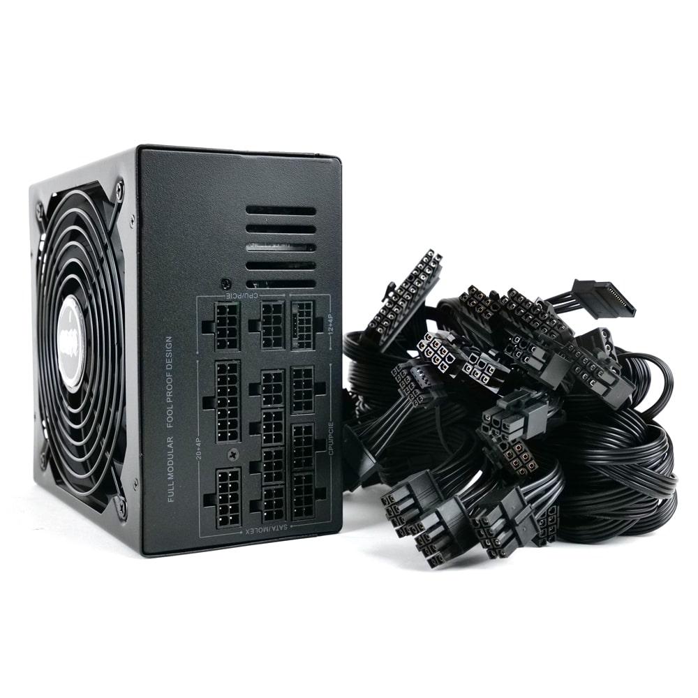 EASE EG1000W 1000W 80+ Gold Fully Modular Power Supply | ATX PSU with 140mm Cooling Fan