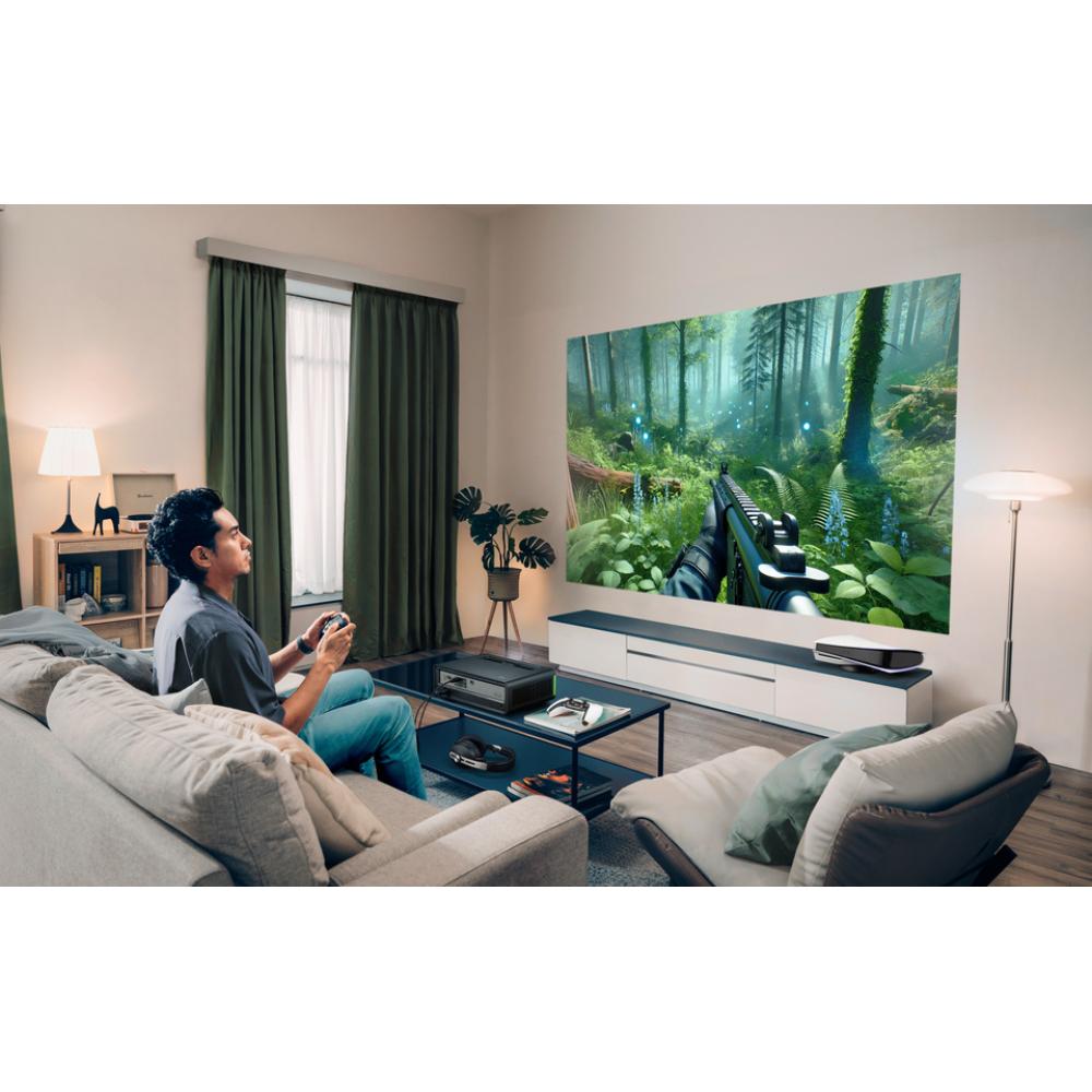 ViewSonic X2-4K Pro | 4K HDR Short Throw Smart LED Projector with Google TV & Xbox Optimization