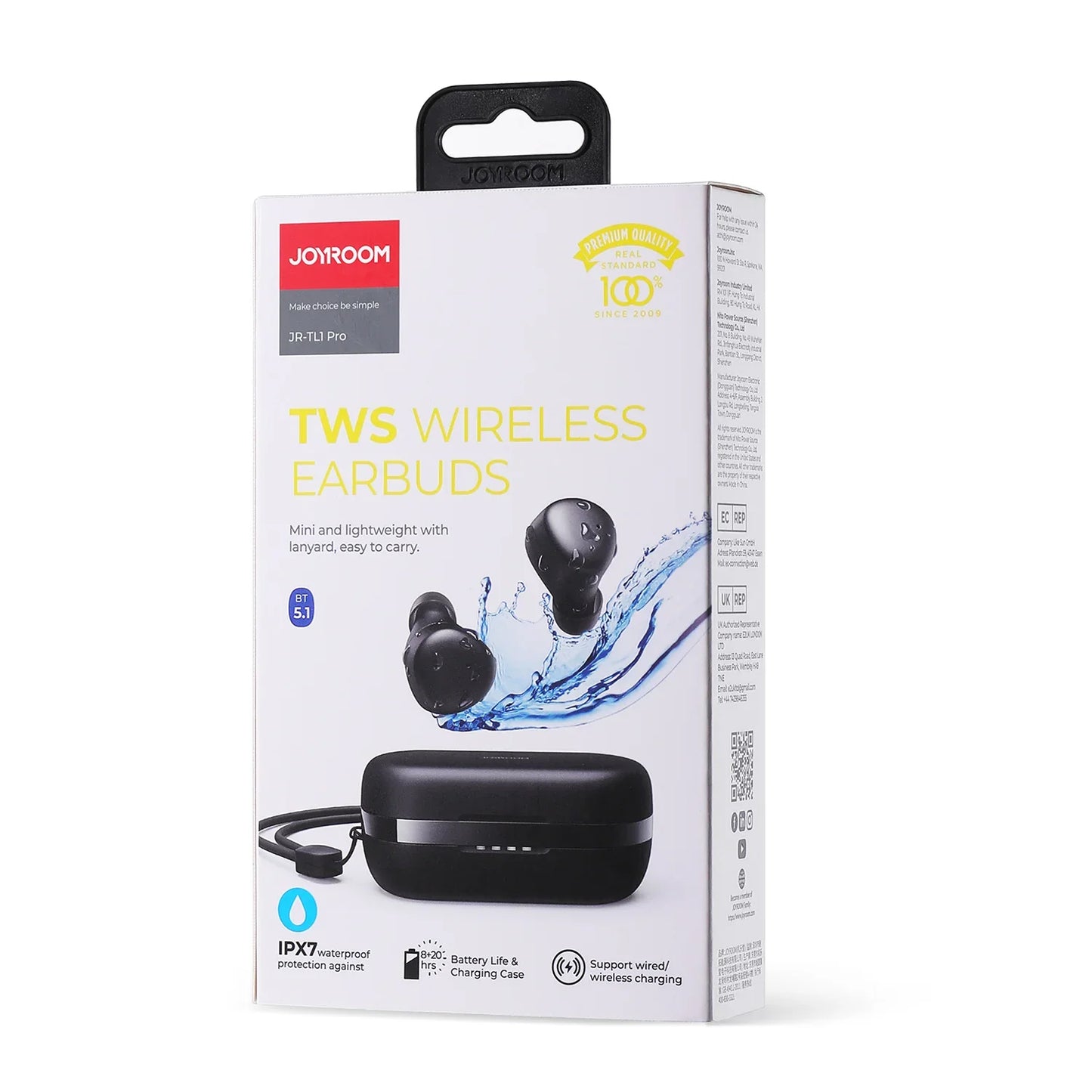 Joyroom TL1 PRO | Truly Stereo Waterproof Wireless Earbuds