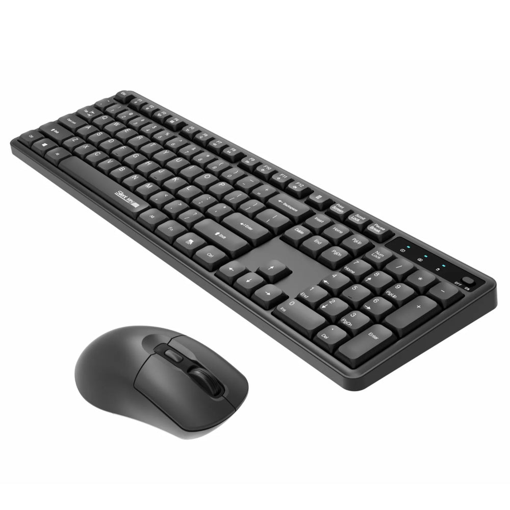 Amaze Probus A742 Wireless Keyboard & Mouse Combo | Super Silent Keys | Slim Profile | 2.4GHz Wireless | Ergonomic Design | For Office & Home Use