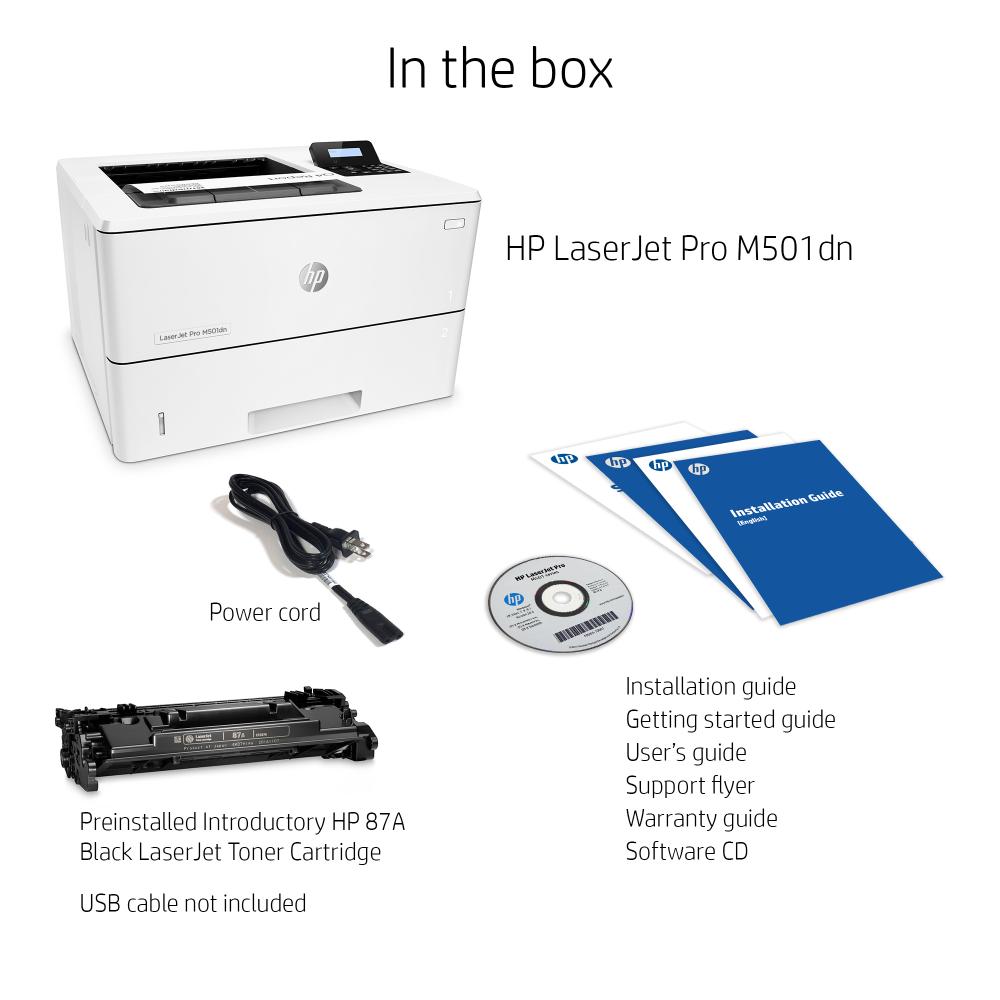 HP LaserJet Pro M501dn Printer | High-Speed, Energy-Efficient Printing for Your Office