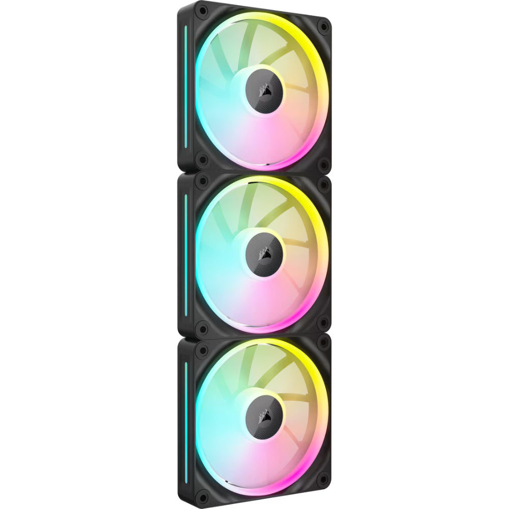 Corsair iCUE LINK LX120 RGB 120mm PWM Fans Starter Kit | High-Performance Cooling with Clean, Smart Connectivity