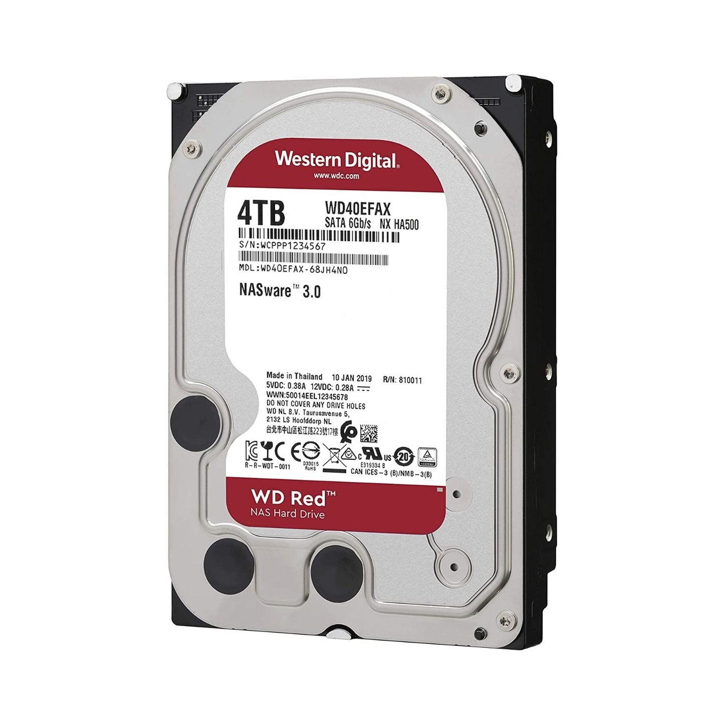 WD Red NAS Hard Drive | 2TB – 6TB | Reliable Storage for Personal & Home NAS Systems