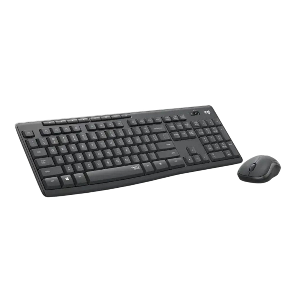 Logitech MK295 Silent Wireless Combo | Full-Size Keyboard + Compact Mouse | SilentTouch Technology | 2.4GHz Wireless | Plug-and-Play Nano Receiver | 36-Month Battery | Spill-Resistant Design