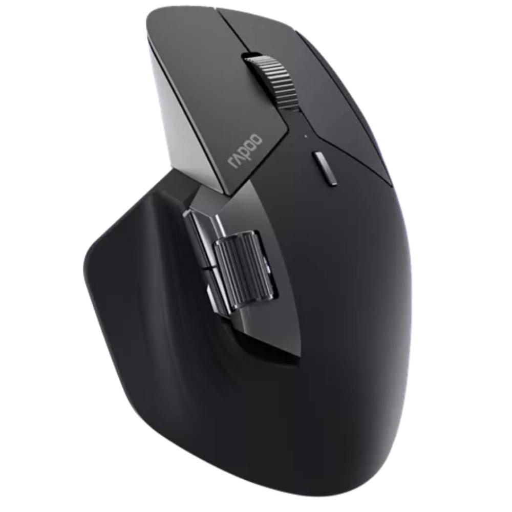 Rapoo MT760M Multi-Mode Wireless Optical Mouse | 4000 DPI | 10 Programmable Buttons | Bluetooth 4.0/5.0 & 2.4GHz | Rechargeable 800mAh Battery