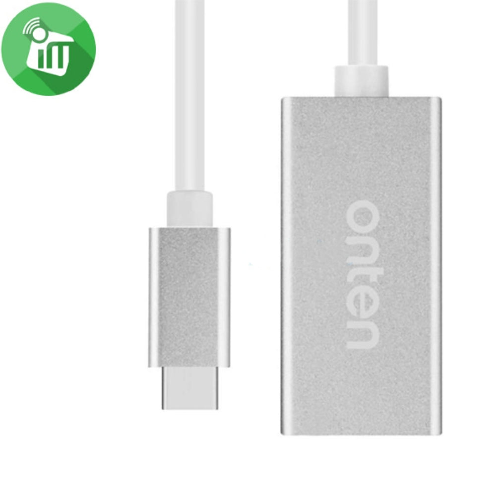 Onten OTN-9528 | USB-C to DisplayPort Adapter | 4K@60Hz Ultra HD | Plug & Play | For MacBook, Surface, Dell XPS, HP Spectre, USB-C Laptops/Tablets