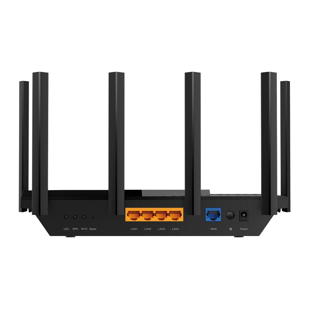 TP-Link Archer AXE75 AXE5400 Tri-Band Wi-Fi 6E Router | Gigabit | 6 GHz | 1.7GHz Quad-Core | USB 3.0 | HomeShield | OneMesh