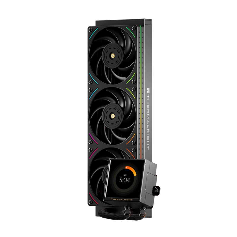 Thermalright Peerless Vision 360 UB ARGB White & Black 360mm AIO Liquid CPU Cooler | 3.95" LCD Screen | Wireless Splicing Fan