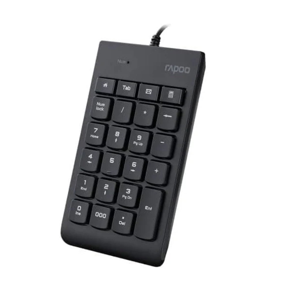 Rapoo K10 | Numeric Keyboard – Black