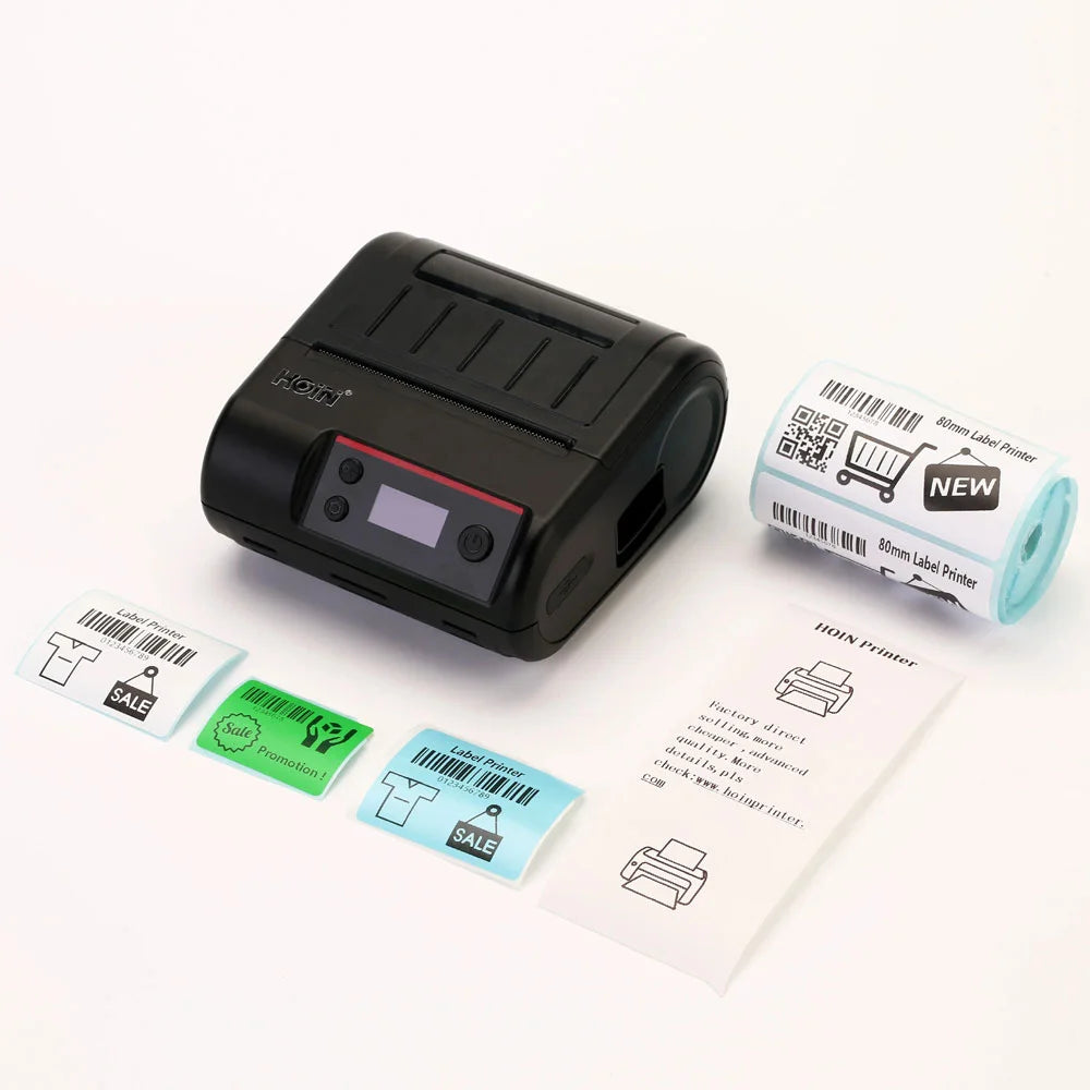 Speed-X SP-L610BT | Portable Thermal Printer (Label & Receipt 2-in-1)