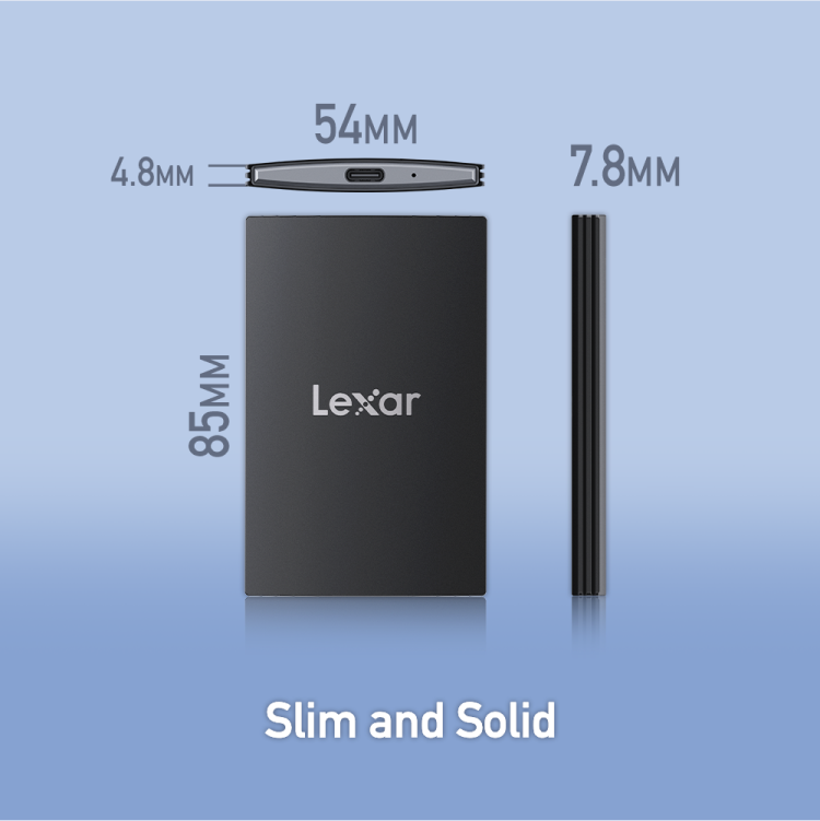 Lexar® SL500 Portable SSD | USB 3.2 Gen 2x2 | Up to 2000MB/s | 1TB - 2TB
