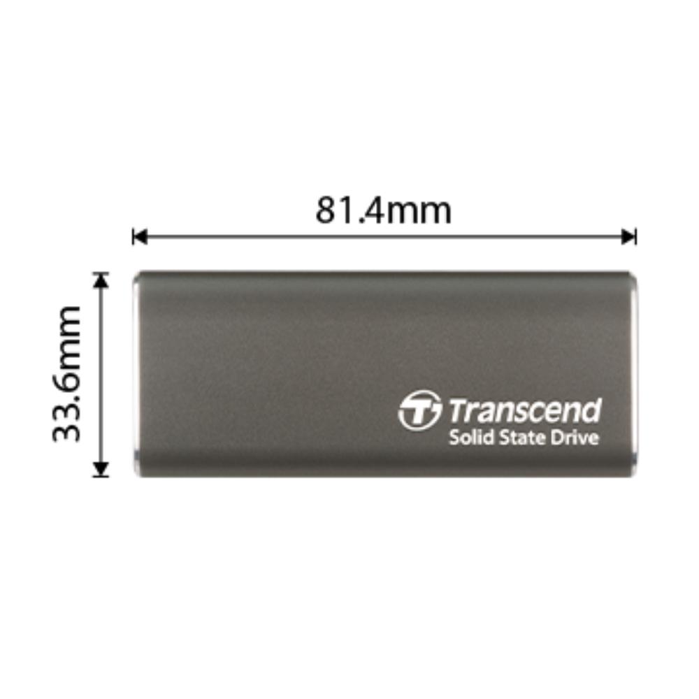 Transcend ESD265C 500GB EXT SSD 1050 MB/s