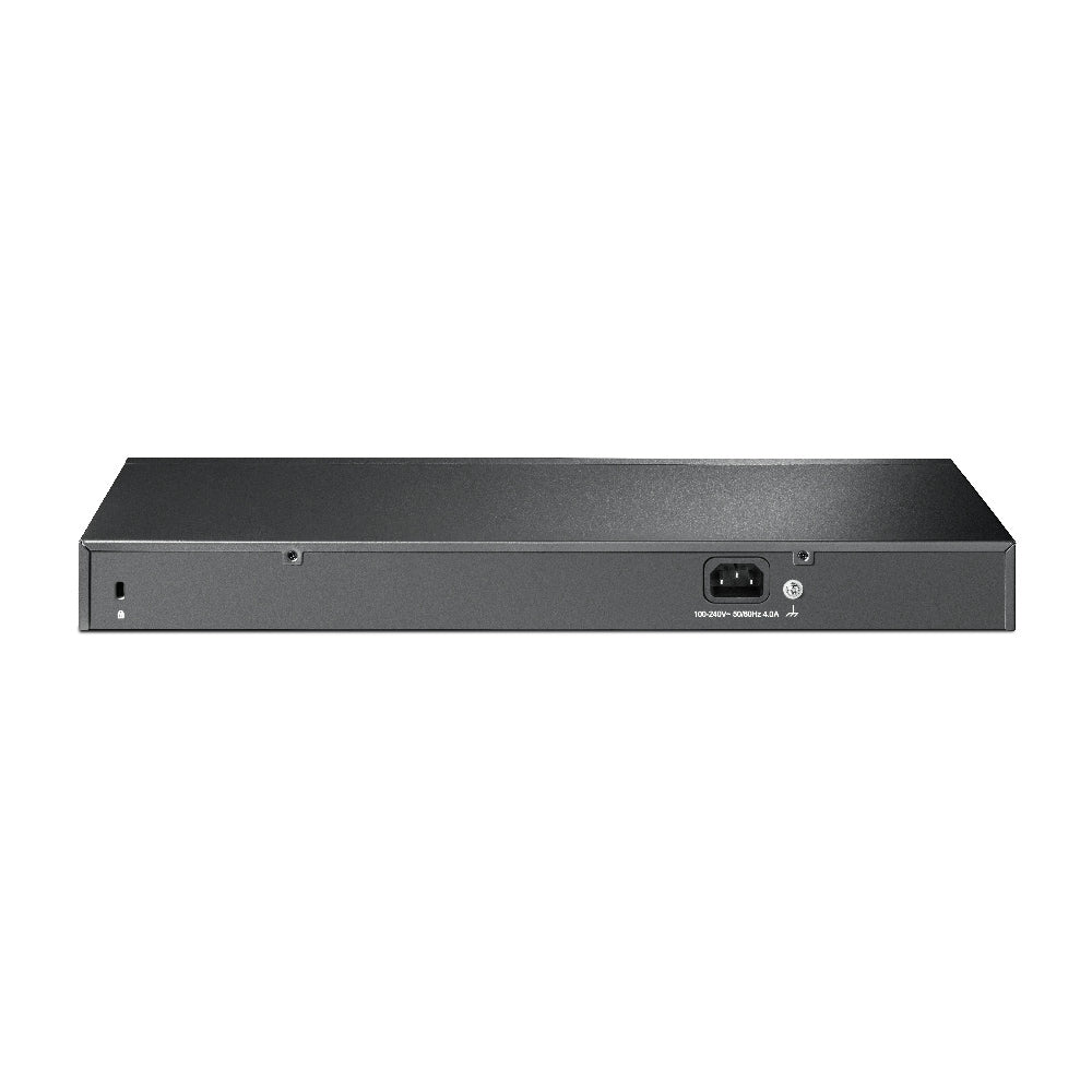 TP-Link TL-SL1218MP 16-Port 10/100 Mbps + 2-Port Gigabit Rackmount Switch with 16-Port PoE+ | Surveillance-Optimized PoE+, Long-Range Power, and Secure Traffic Control