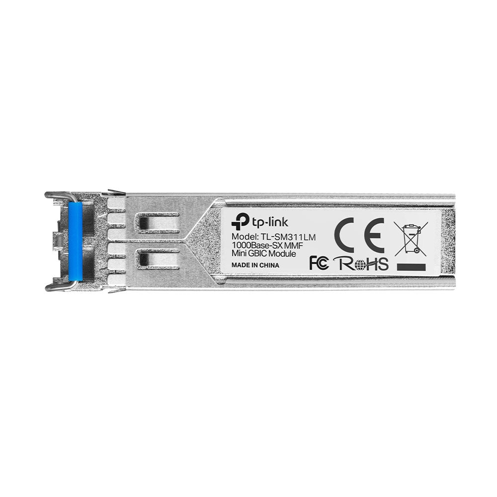 TP-Link TL-SM311LM Multi-Mode MiniGBIC Module | Gigabit SFP Transceiver for Short-Range Fiber Connectivity