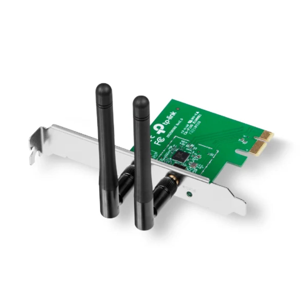 TP-Link TL-WN881ND 300Mbps Wireless N PCI Express Adapter | High-Speed MIMO Wi-Fi for Desktop PCs