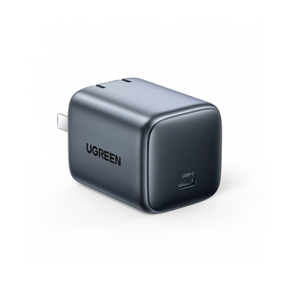UGREEN 90865 | 30W Single USB-C GaN Fast Charger | Travel & Desk Charger | Space Gray