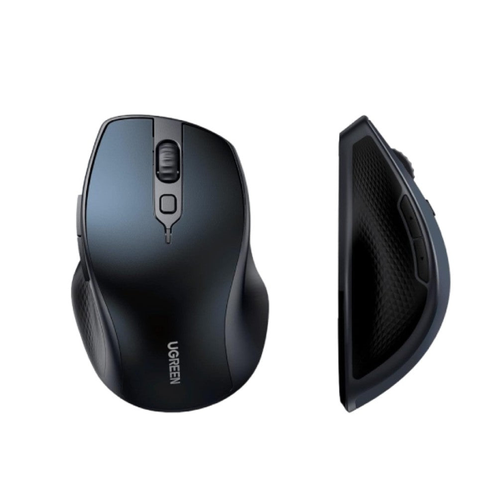 Ugreen 25752 MU006 | Dual Mode Wireless Mouse, Bluetooth + 2.4G, 4000 DPI, Silent Click, Ergonomic Design