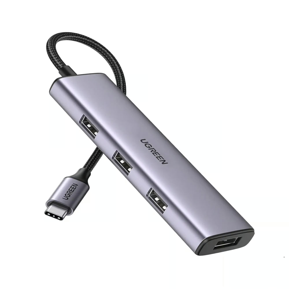 UGREEN 20841 | Aluminum 4-in-1 USB-C to USB 3.0 Hub