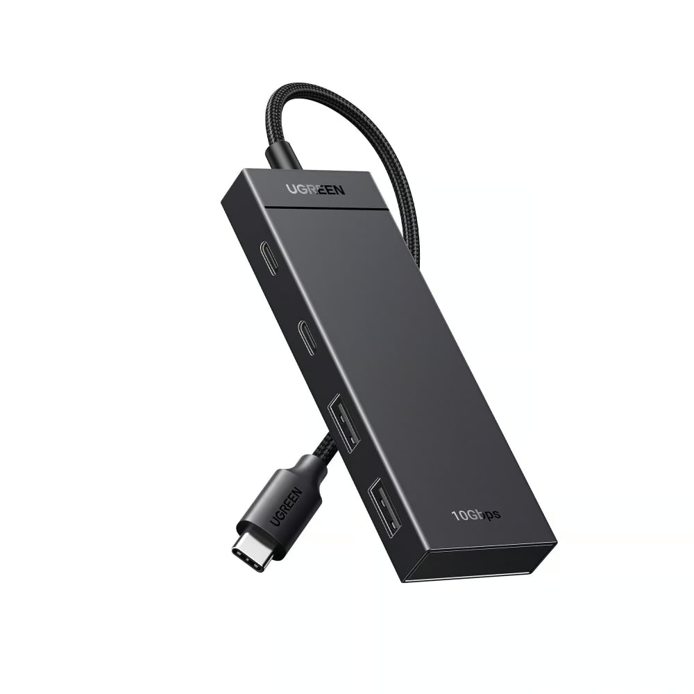 UGREEN 35583 | 10Gbps 4-in-1 USB 3.2 Gen 2 Adapter (2 × USB-C 3.2 + 2 × USB-A 3.2)