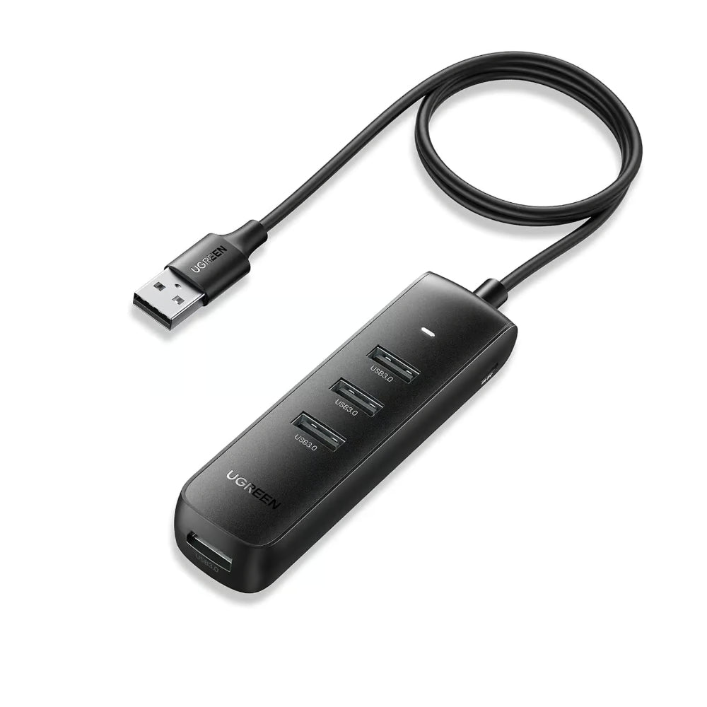 UGREEN 80657 | USB 3.0 4-Port Hub (1 Meter, 5Gbps SuperSpeed, Plug & Play)