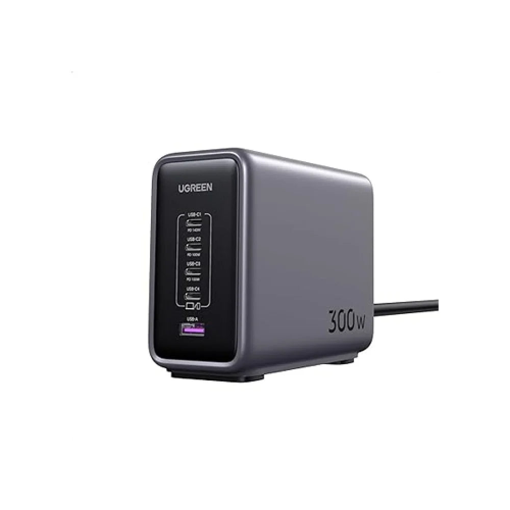 Ugreen 90864 | Nexode 300W GaN Fast Charger | 4-Port USB-C