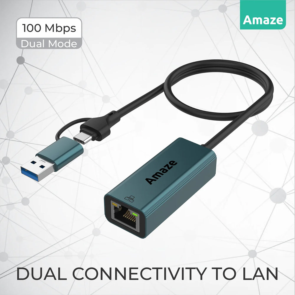 USB 3.0 + TYPE C ETHERNET ADAPTER - A425