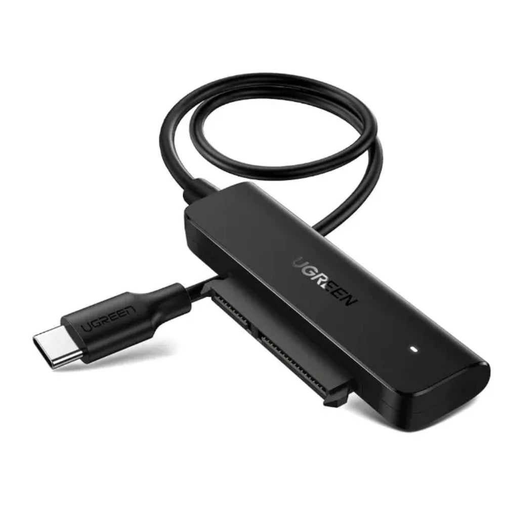 UGREEN 70610 | SATA to USB-C Converter Cable | For 2.5″ SSD/HDD | USB 3.1 Gen 1 | 5Gbps Transfer Rate | Plug & Play | UASP Supported | For Laptop, PC, MacBook, PS5