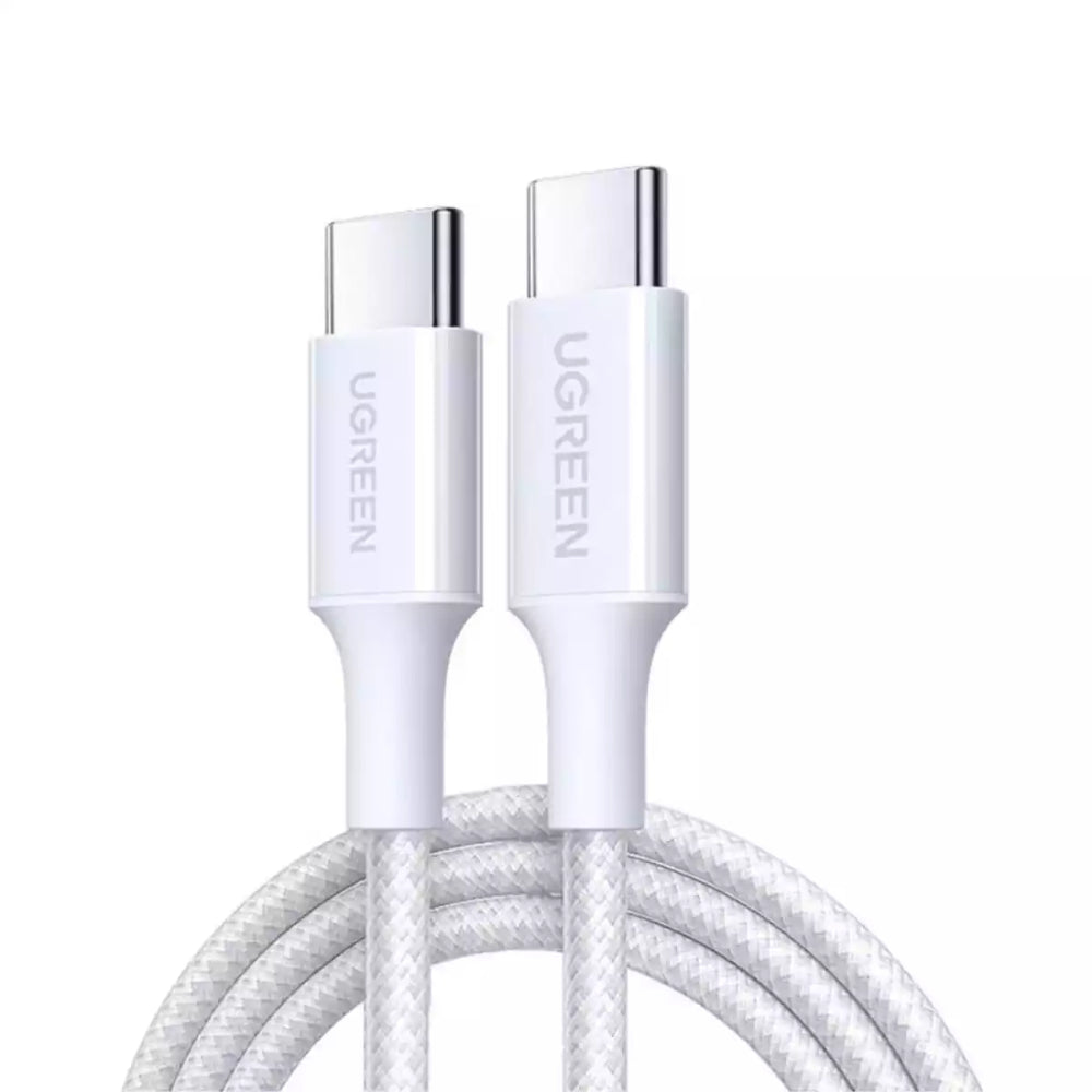 Ugreen 35218 | USB-C to USB-C Braided Cable | 1m / 2m / 3m | White