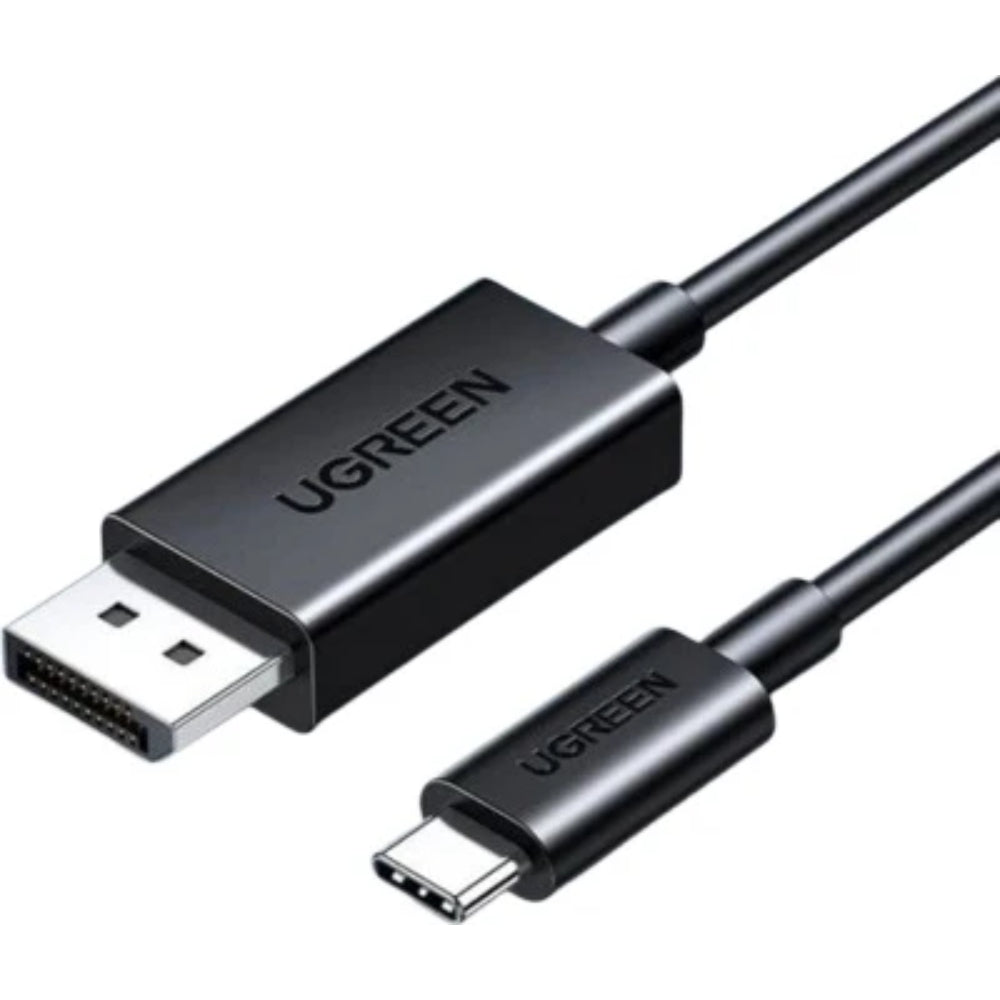 UGREEN 45632 | USB-C to DisplayPort Cable | 2 Meter & 3 Meter | 4K@60Hz | Plug & Play | Gold-Plated | Black